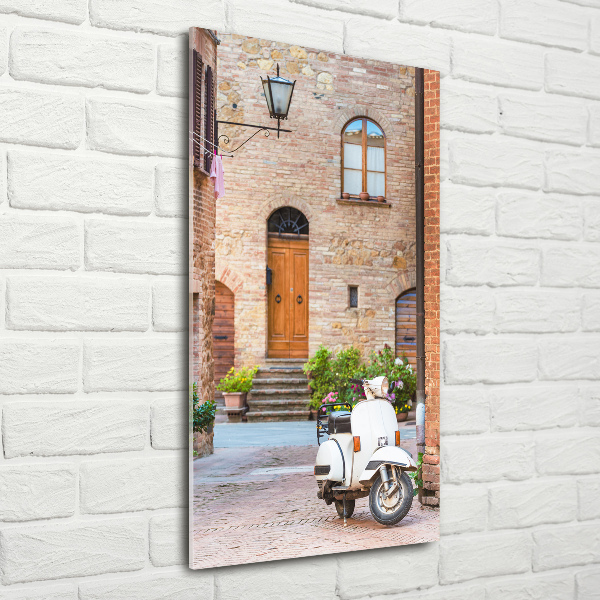 Tablou Printat Pe Sticlă străzile italiene