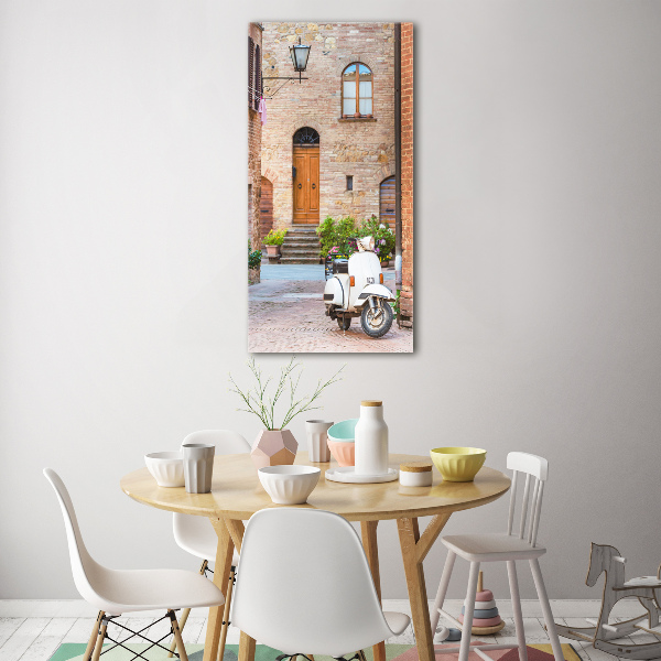 Tablou Printat Pe Sticlă străzile italiene