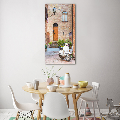 Tablou Printat Pe Sticlă străzile italiene