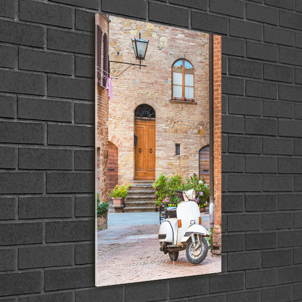 Tablou Printat Pe Sticlă străzile italiene