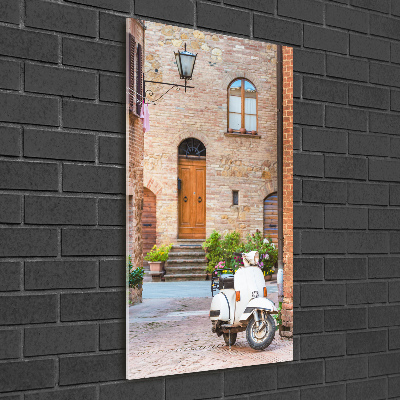 Tablou Printat Pe Sticlă străzile italiene