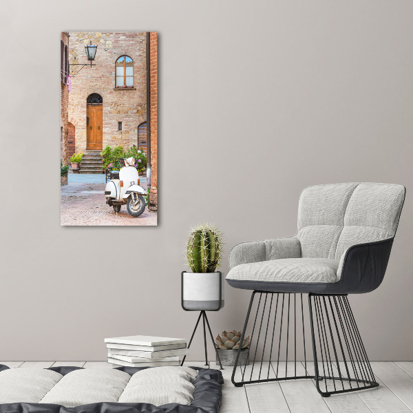 Tablou Printat Pe Sticlă străzile italiene