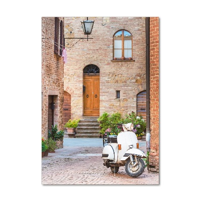 Tablou Printat Pe Sticlă străzile italiene