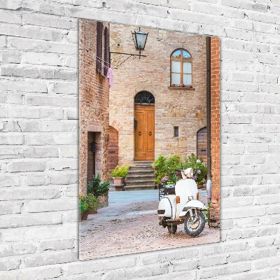Tablou Printat Pe Sticlă străzile italiene