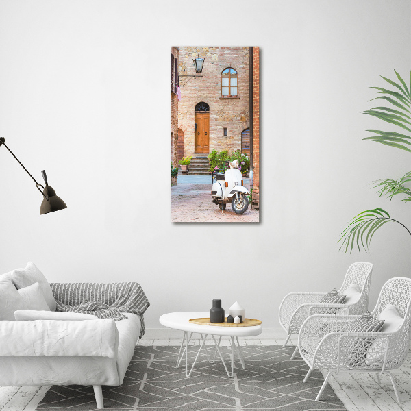 Tablou Printat Pe Sticlă străzile italiene