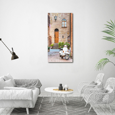 Tablou Printat Pe Sticlă străzile italiene