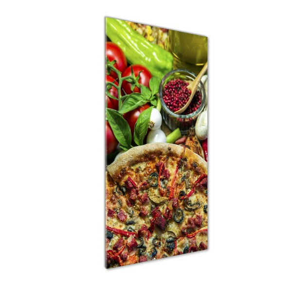 Fotografie imprimată pe sticlă Pizza