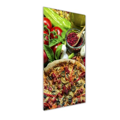 Fotografie imprimată pe sticlă Pizza