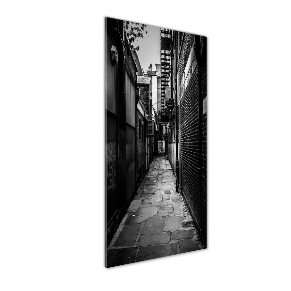 Tablou Printat Pe Sticlă străzile orașului