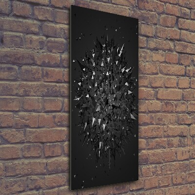 Tablou pe pe sticlă 3D Abstracție