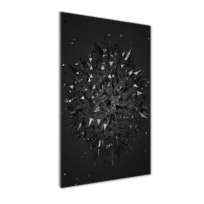 Tablou pe pe sticlă 3D Abstracție