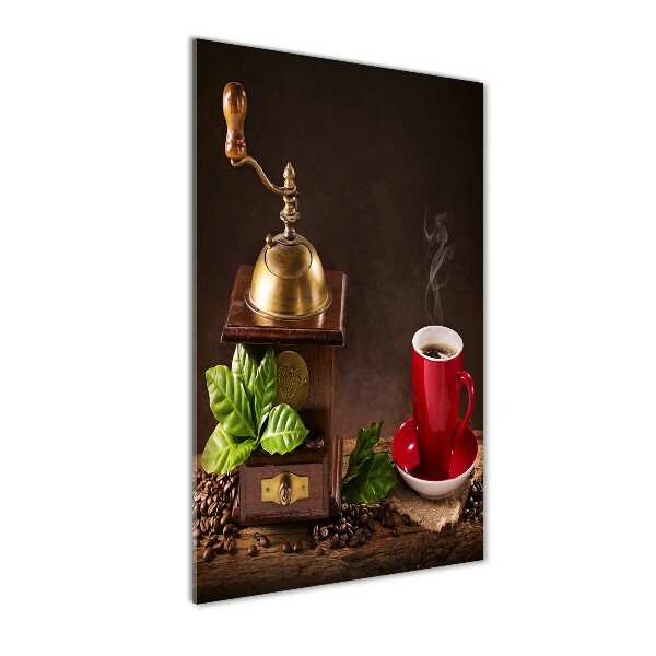 Fotografie imprimată pe sticlă Râșniță de cafea