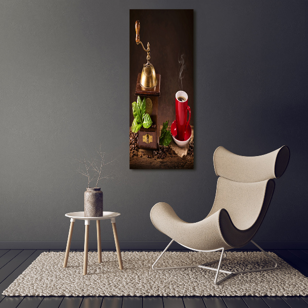 Fotografie imprimată pe sticlă Râșniță de cafea