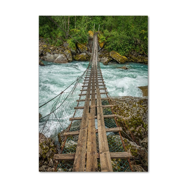 Tablou sticlă Pod suspendat