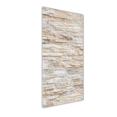 Fotografie imprimată pe sticlă zid de cărămidă