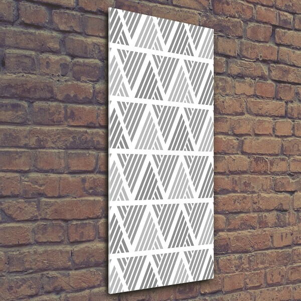 Tablou sticlă fundal geometrică