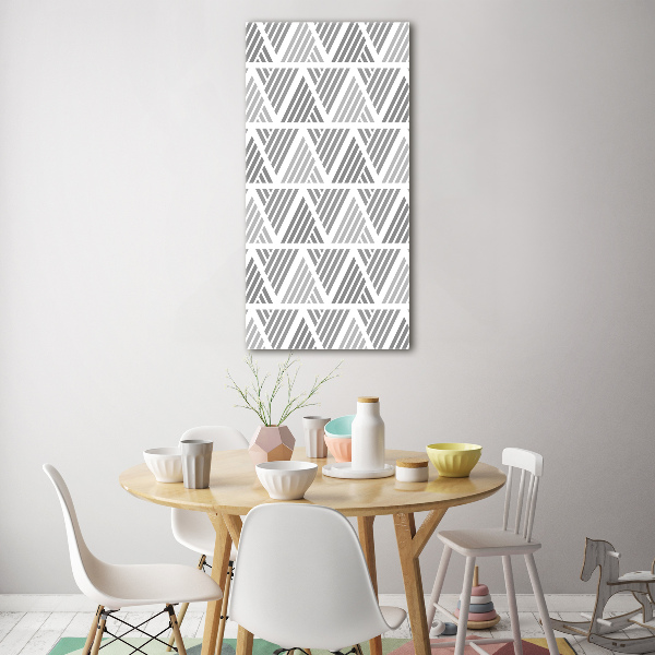 Tablou sticlă fundal geometrică