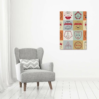 Tablou sticlă semne skateboard