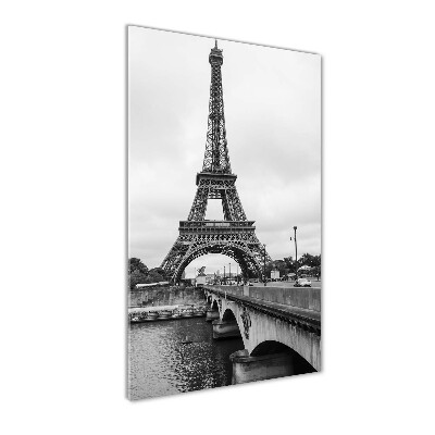 Fotografie imprimată pe sticlă Turnul Eiffel din Paris