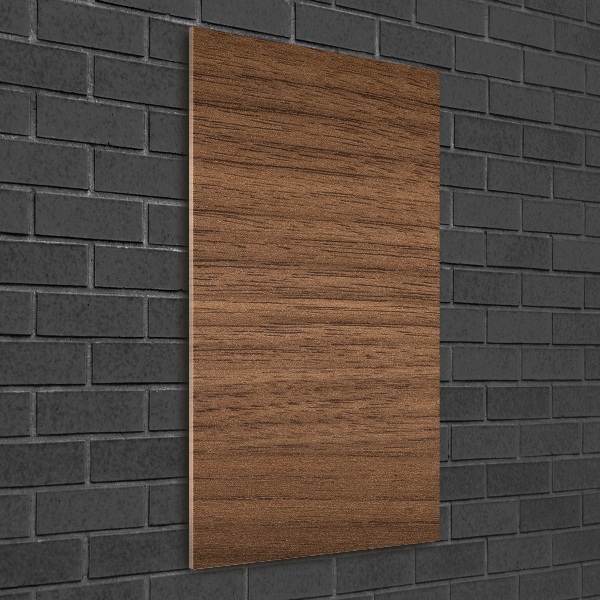 Tablou Printat Pe Sticlă fundal de lemn