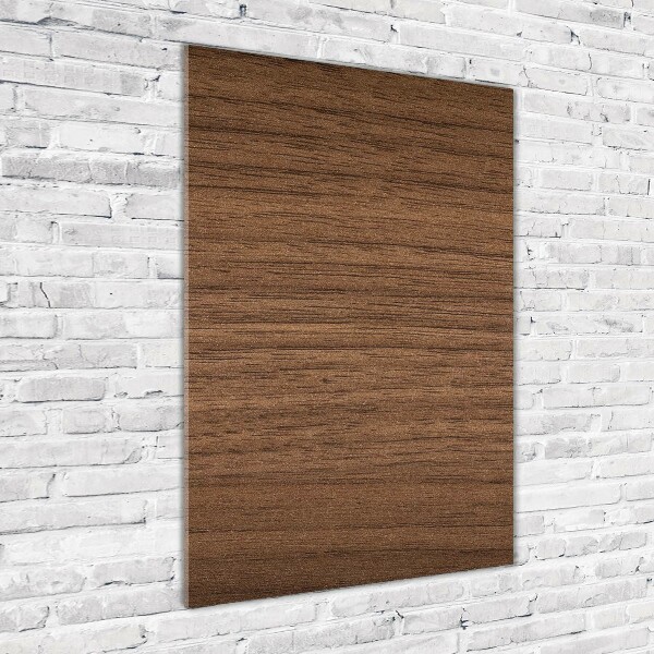 Tablou Printat Pe Sticlă fundal de lemn