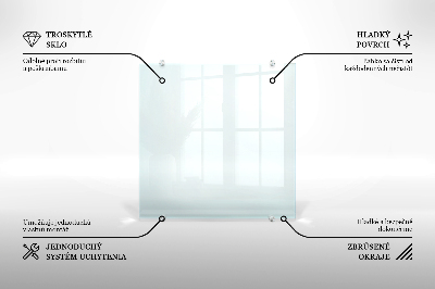 Sticlă bucătărie transparent
