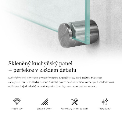 Sticlă bucătărie transparent