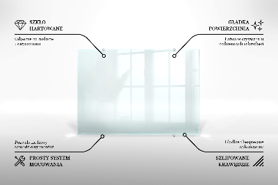 Sticlă bucătărie transparent