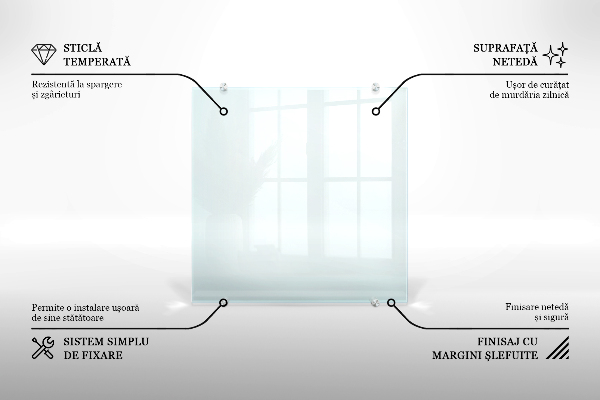 Sticlă bucătărie transparent