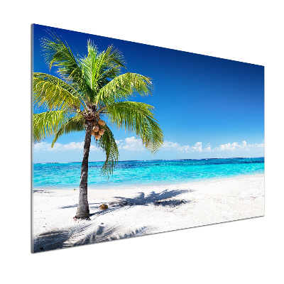 Panou perete bucătărie plaja tropicala