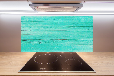 Panou sticlă decorativa bucătărie bord verde