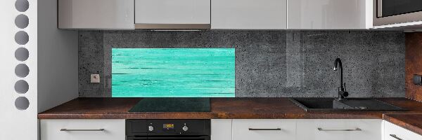 Panou sticlă decorativa bucătărie bord verde