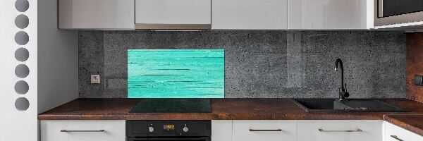 Panou sticlă decorativa bucătărie bord verde