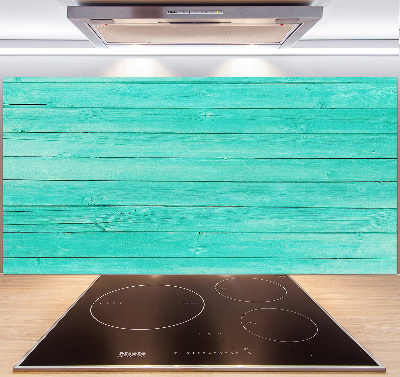 Panou sticlă decorativa bucătărie bord verde