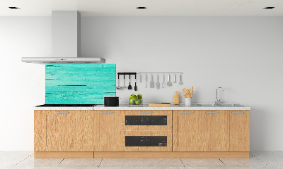 Panou sticlă decorativa bucătărie bord verde