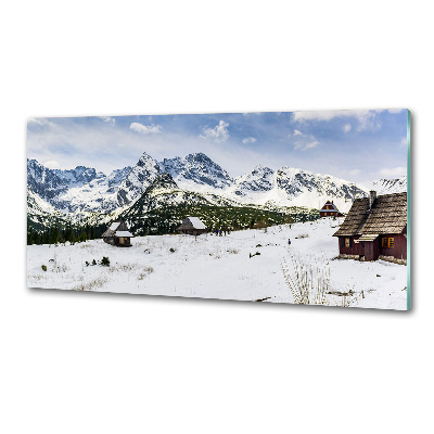 Sticlă pentru bucătărie Hale Tatry