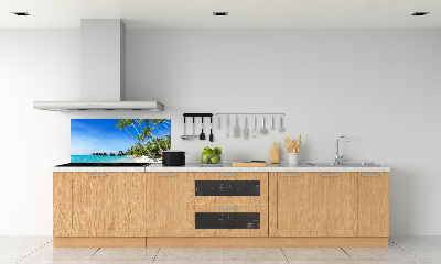 Panou sticlă decorativa bucătărie Maldive