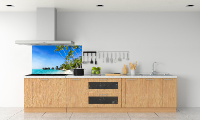 Panou sticlă decorativa bucătărie Maldive