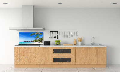 Panou sticlă decorativa bucătărie Maldive