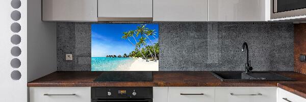Panou sticlă decorativa bucătărie Maldive