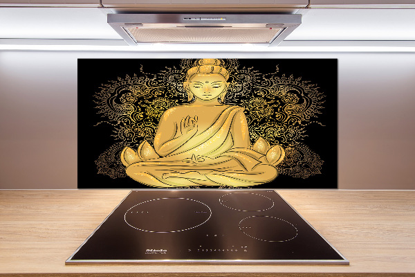 Panou perete bucătărie sitting buddha