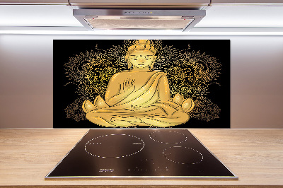 Panou perete bucătărie sitting buddha
