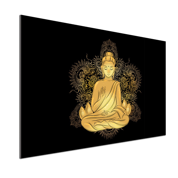Panou perete bucătărie sitting buddha