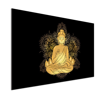 Panou perete bucătărie sitting buddha