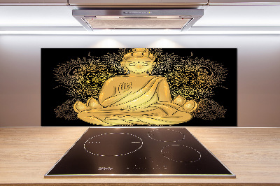 Panou perete bucătărie sitting buddha