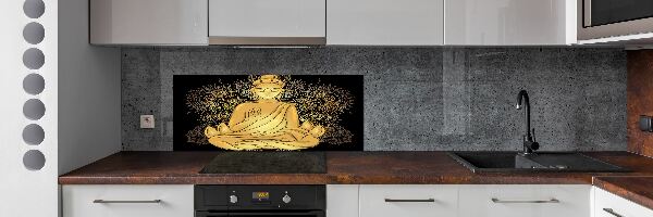 Panou perete bucătărie sitting buddha