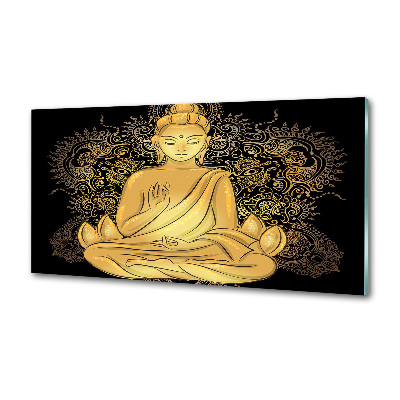 Panou perete bucătărie sitting buddha