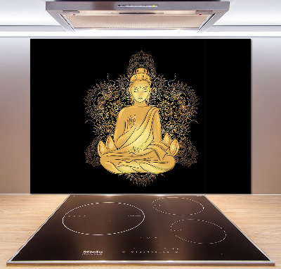 Panou perete bucătărie sitting buddha