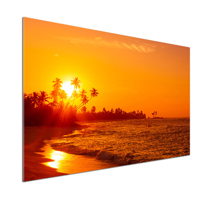 Panou sticla securizata bucatarie Sunset Beach