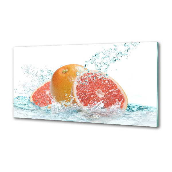 Sticlă bucătărie grapefruit